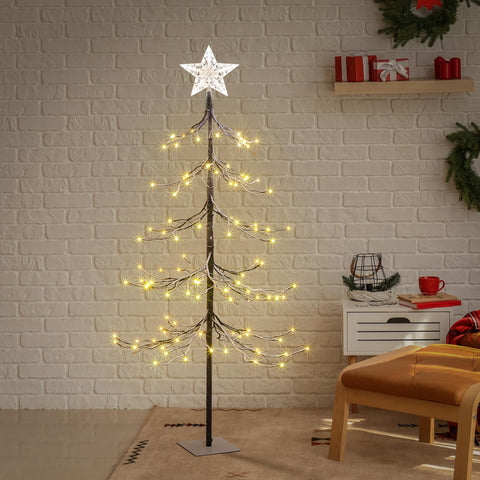 LIGHTSHARE lit tree at night offering warm white ambient illumination