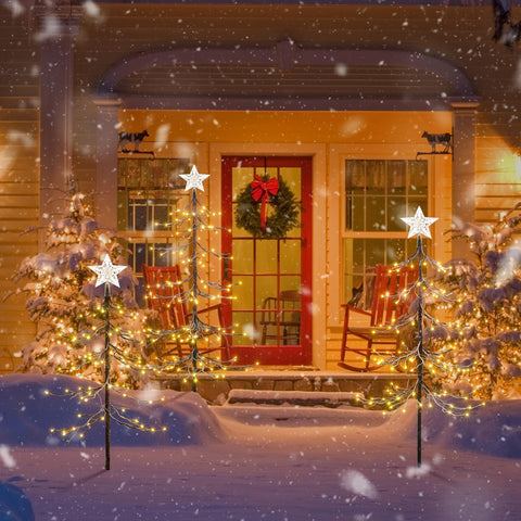 LIGHTSHARE stable tree base and stand detail offering secure indoor/outdoor placement