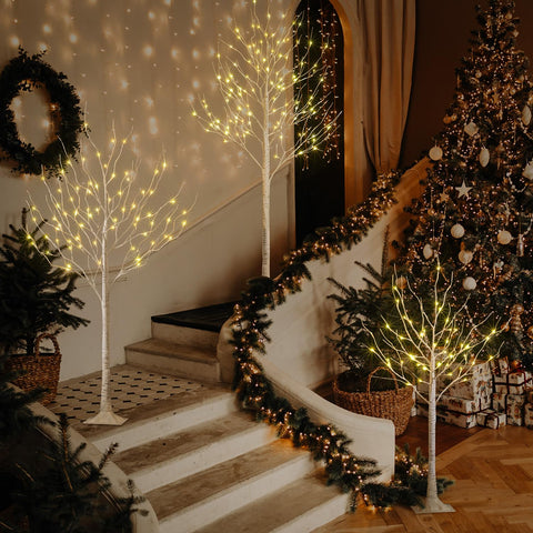 LIGHTSHARE styled wedding aisle with trees adding soft illumination