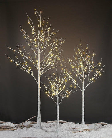 LIGHTSHARE three-pack front view showing warm white glow