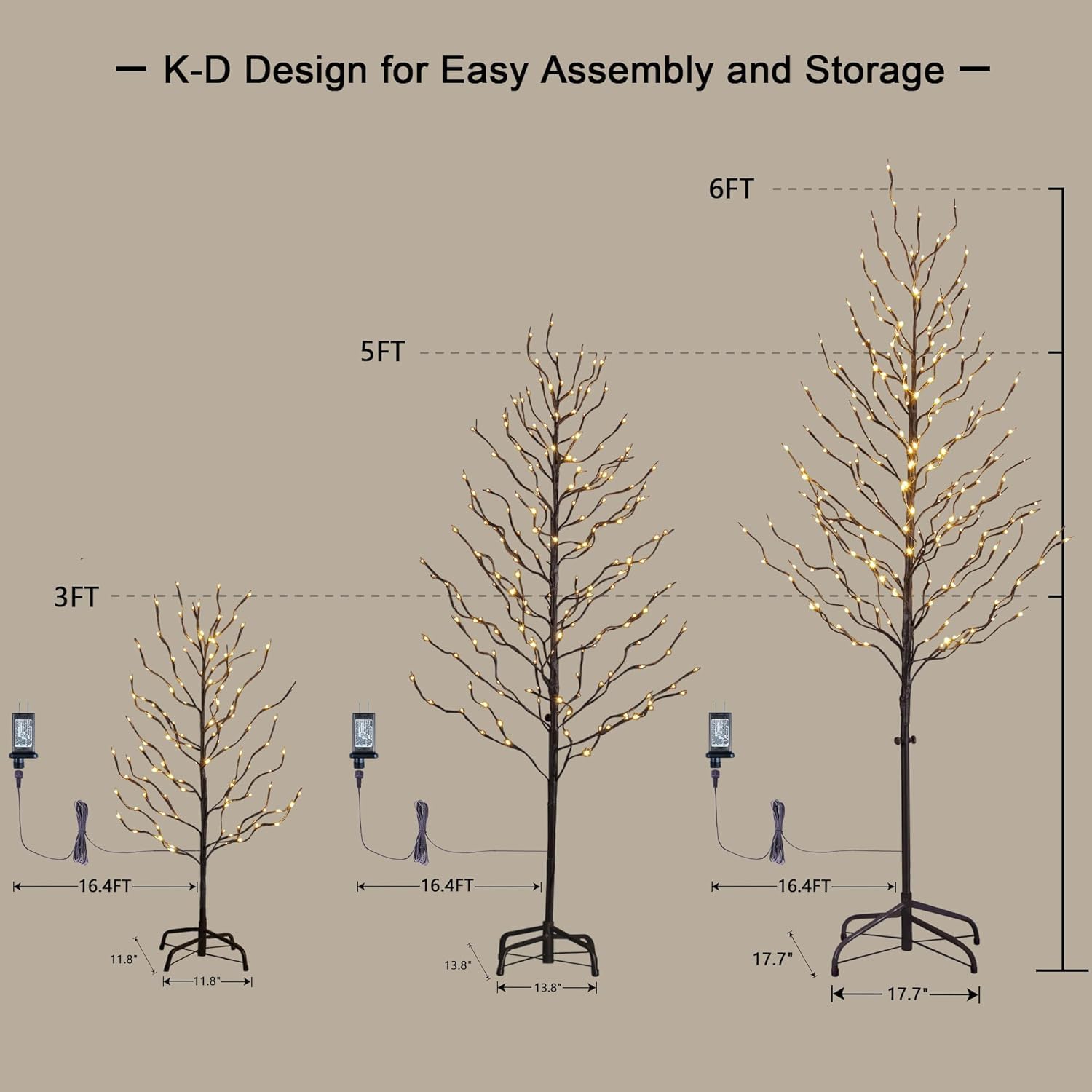 LIGHTSHARE bent branch demonstration highlighting customizable silhouette advantage