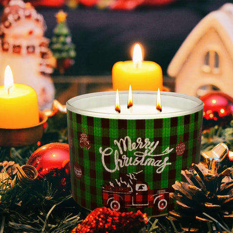 Lihome candle lit in living room creating cozy seasonal atmosphere benefit