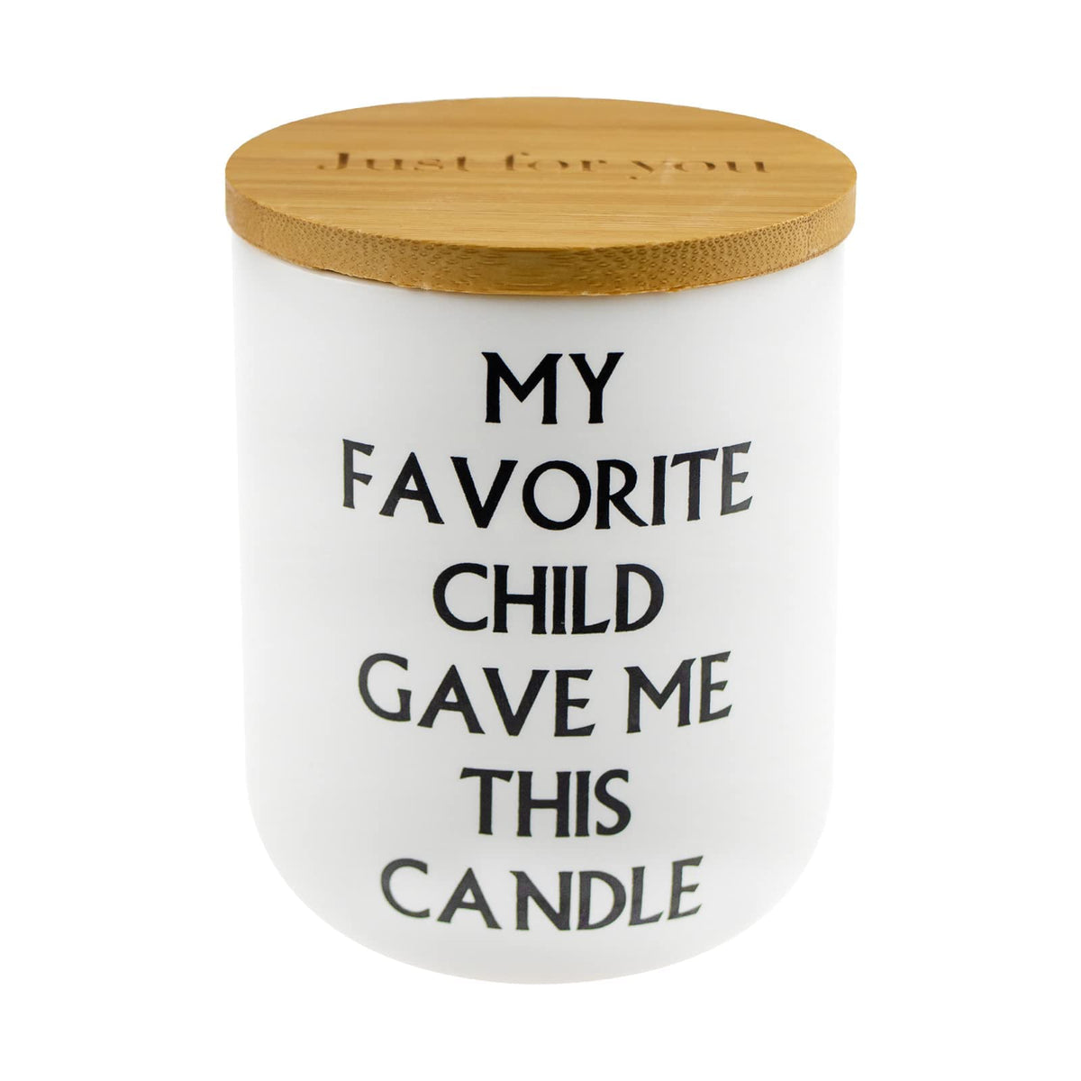 Lihome ceramic cup front packaging showing humorous label and gifting appeal