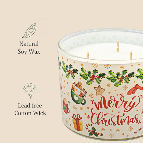 Lihome jar holiday design close-up highlighting decorative motifs that enhance decor