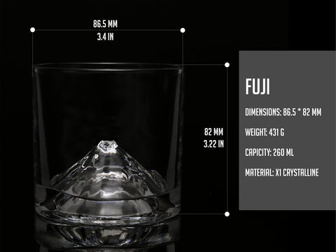 LIITON side profile showing thick crystal rim for balanced mouthfeel