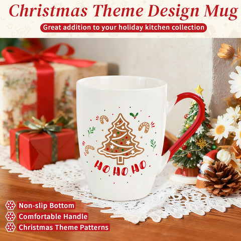 LIKAJON mug held in hand showing 12 oz scale and usable size