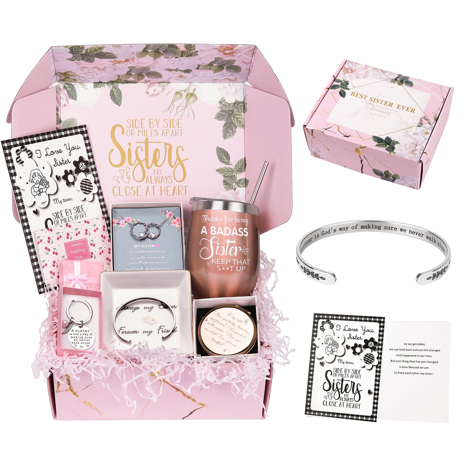 LIKEABLUE boxed set front view showing complete gift presentation and ready-to-give appeal