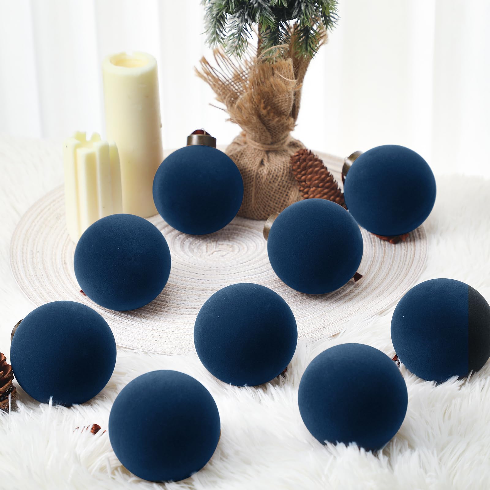 Liliful ornament held in hand showing 3.15-inch scale for easy styling