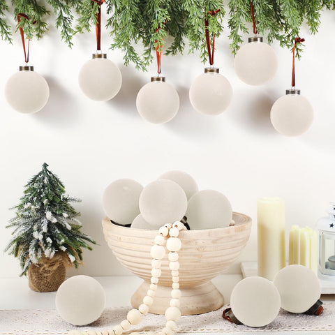 Liliful ornaments arranged in a glass vase for centerpiece visual cohesion
