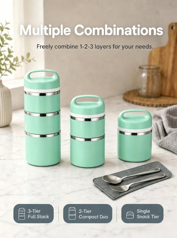 Lille Home reusable cutlery set and accessories for complete meal convenience