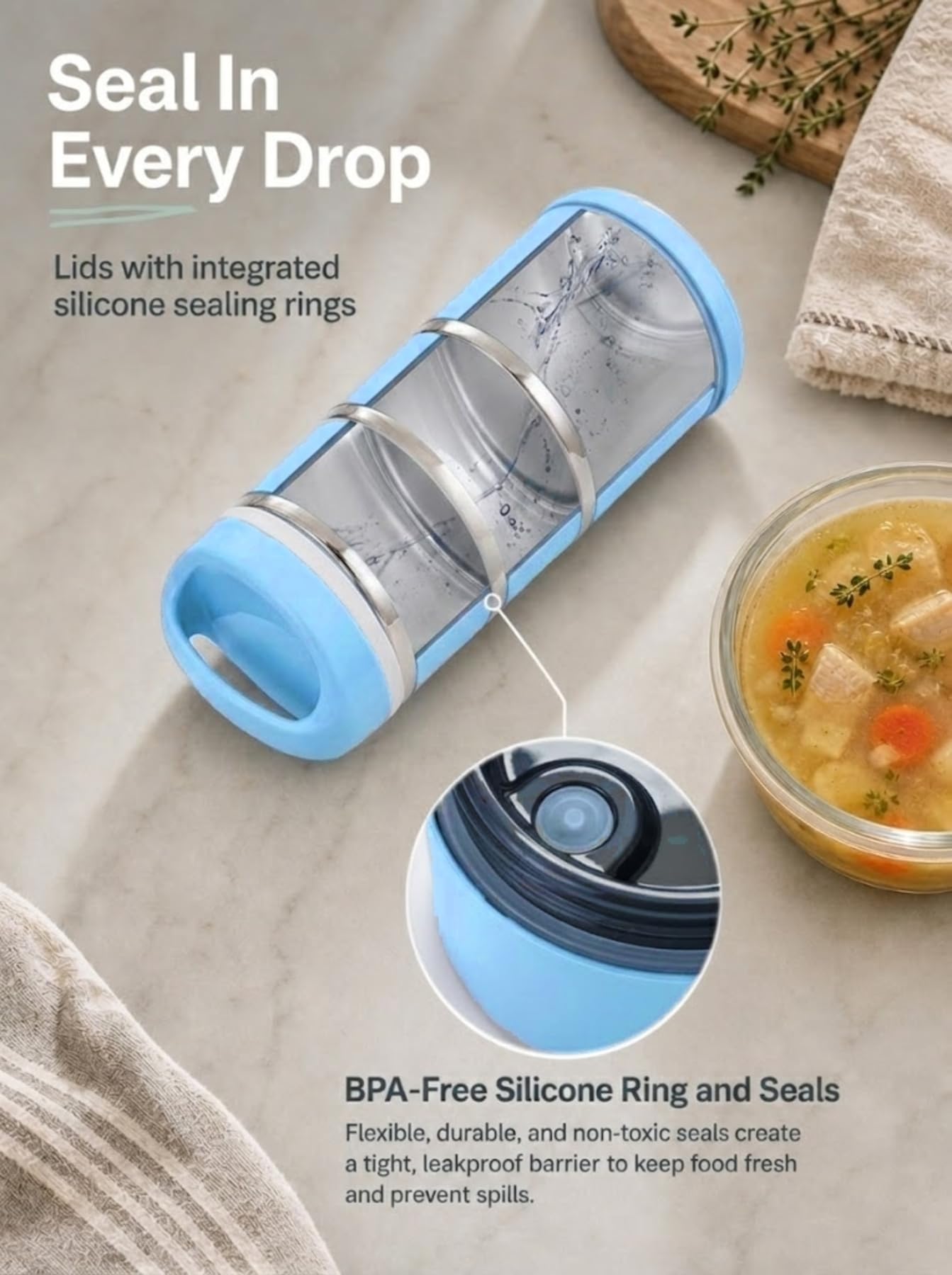 Lille Home included cutlery and upgraded bag for convenient portability