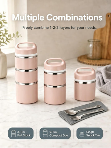 Lille Home cutlery set and upgraded bag ready to carry for convenient eating anywhere