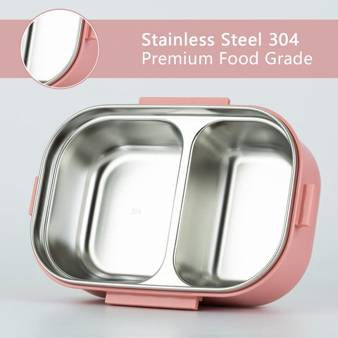 Lille Home open top showing two compartments for separated meals and portioning