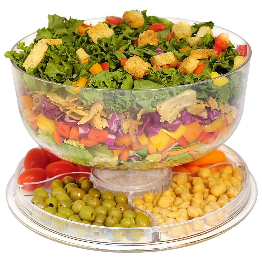 Lillian Tablesettings serving platter with desserts showing generous surface and elegant look