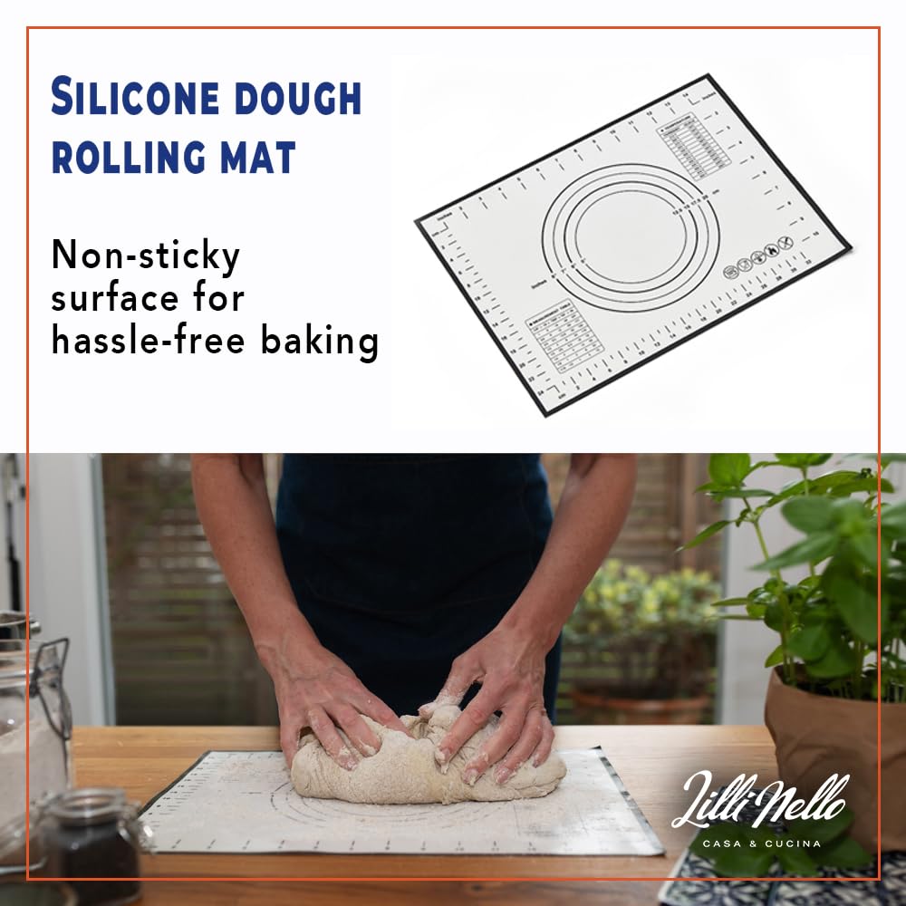 Lillinello lifestyle baking scene showing kit in use for home sourdough success