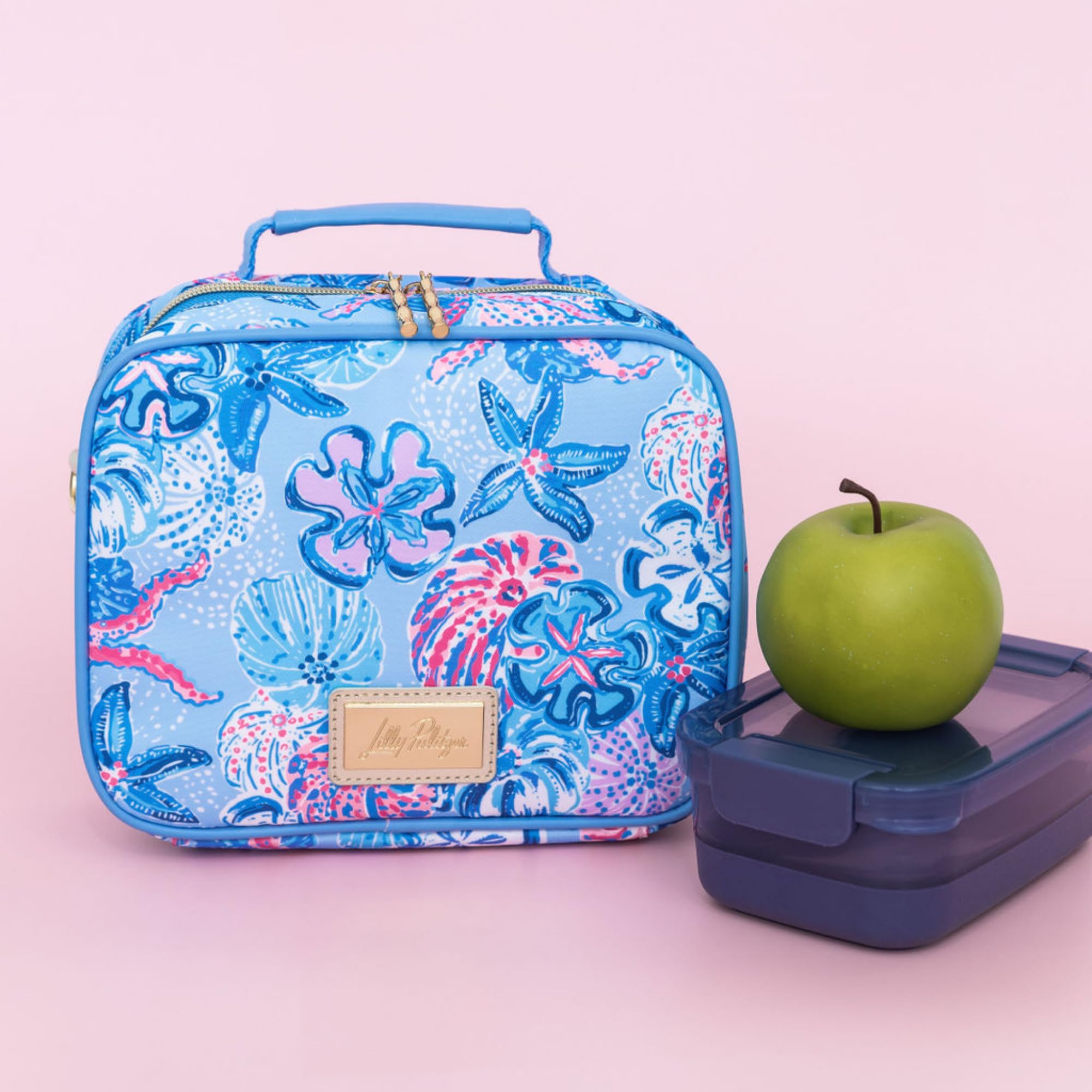 Lilly Pulitzer label and tag detail showing authentic branding and quality assurance benefit
