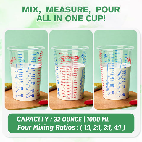 Lilymicky reinforced base detail preventing tipping during mixing