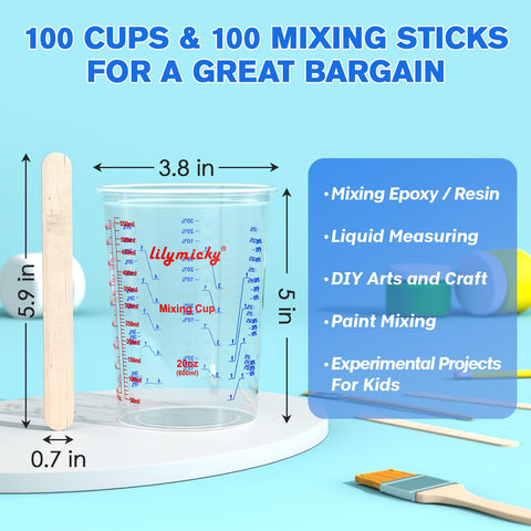 Lilymicky thick wooden stick detail preventing breakage while stirring