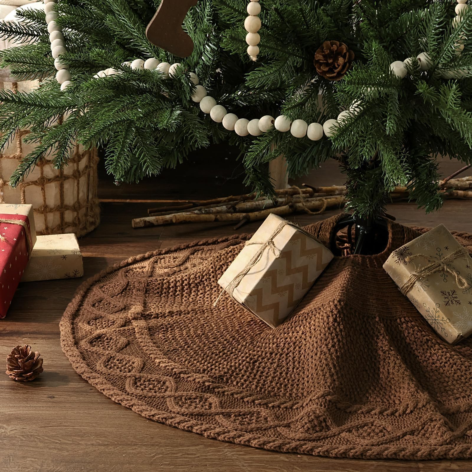 LimBridge close-up of diamond knit texture showing handcrafted look and durability