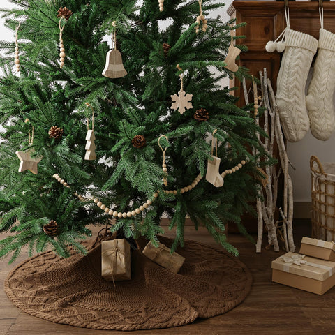 LimBridge lifestyle farmhouse scene with skirt adding warm, neutral holiday style