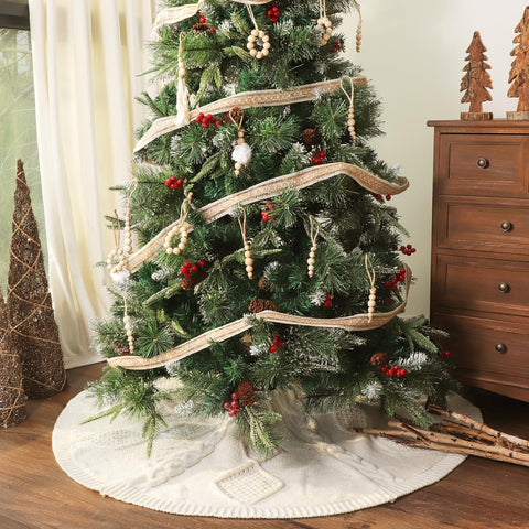 LimBridge skirt next to wrapped presents showing scale and gift-display benefit