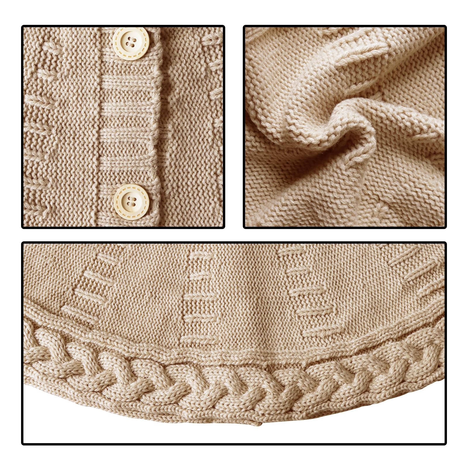 LimBridge wooden buttons fastened securing skirt and preventing shifting beneath tree