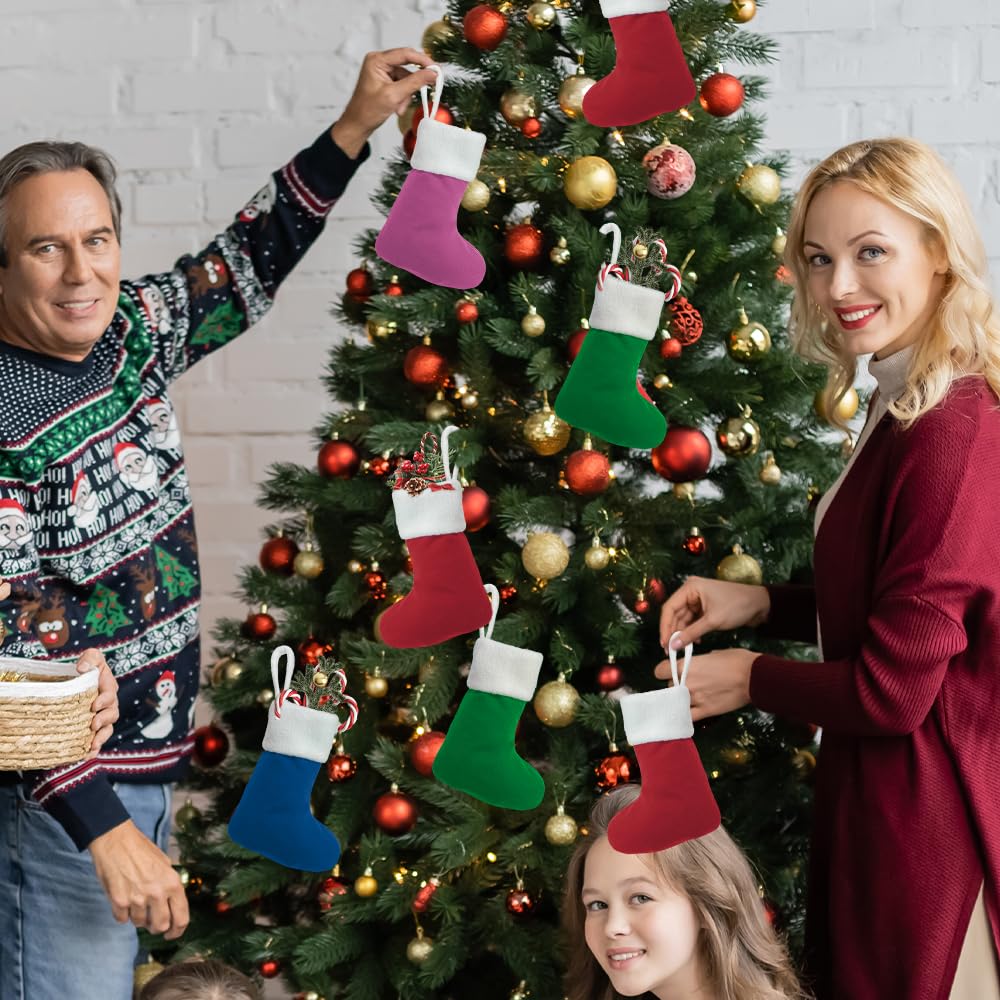 LinaGarten example stocking filled with small gifts showing ideal stuffing capacity