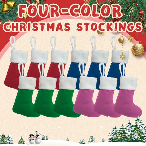 LinaGarten stocking next to hand and ruler showing 7-inch size for scale
