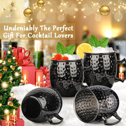 LINALL mug beside standard glass showing 18oz capacity and generous serving benefit
