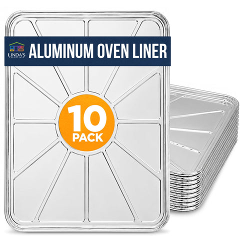 Linda's Essentials front packaging showing 10-pack and dimensions, clear value