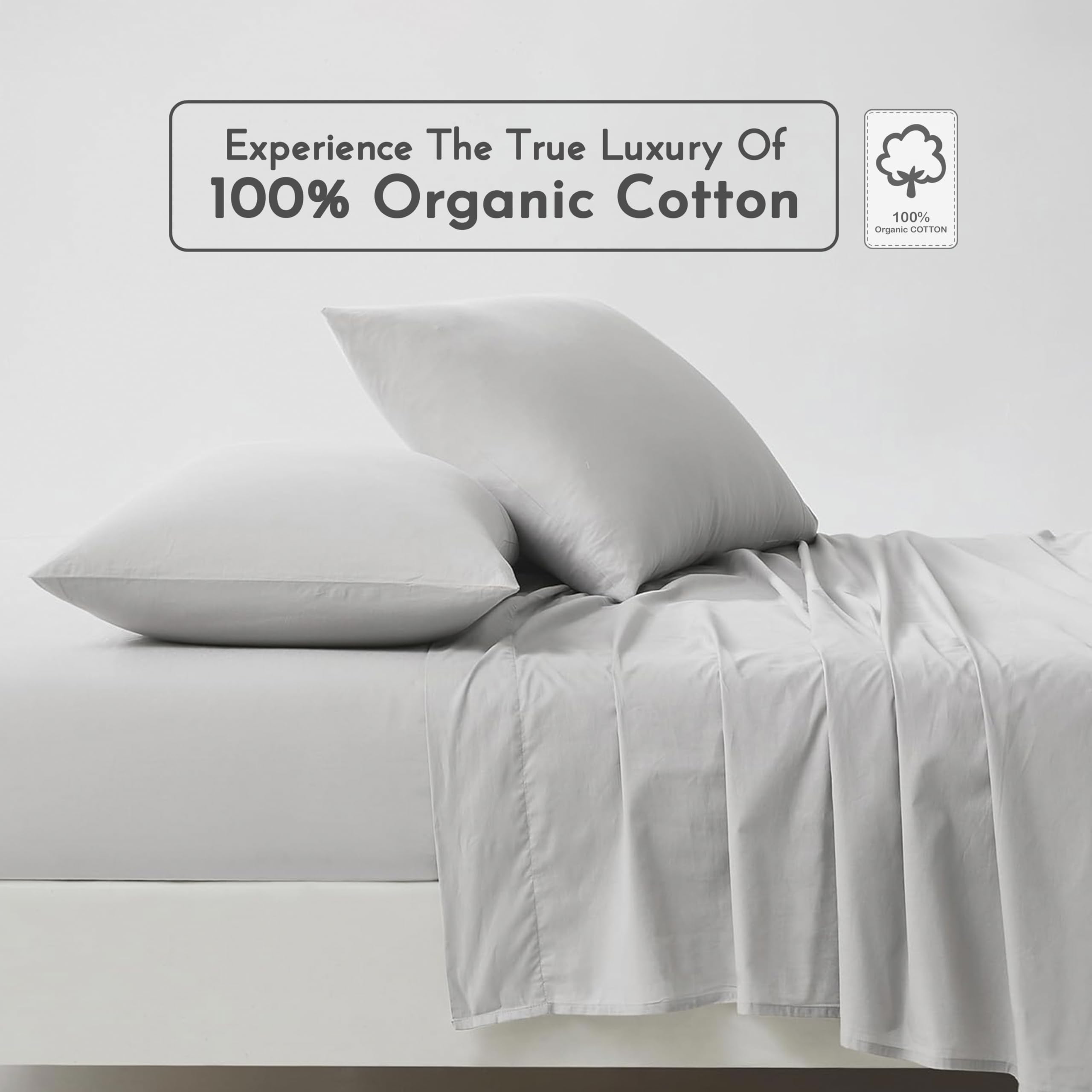 Linen Closet percale close-up texture highlighting weave and breathability benefit