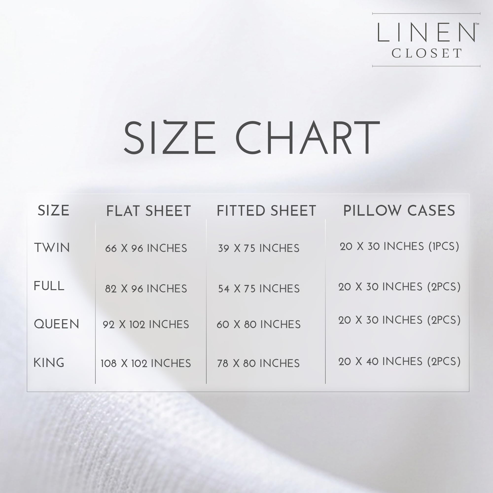 Linen Closet sheets on deep mattress demonstrating 16 inch pocket secure fit