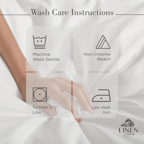 Linen Home fabric close-up revealing percale weave and breathable texture