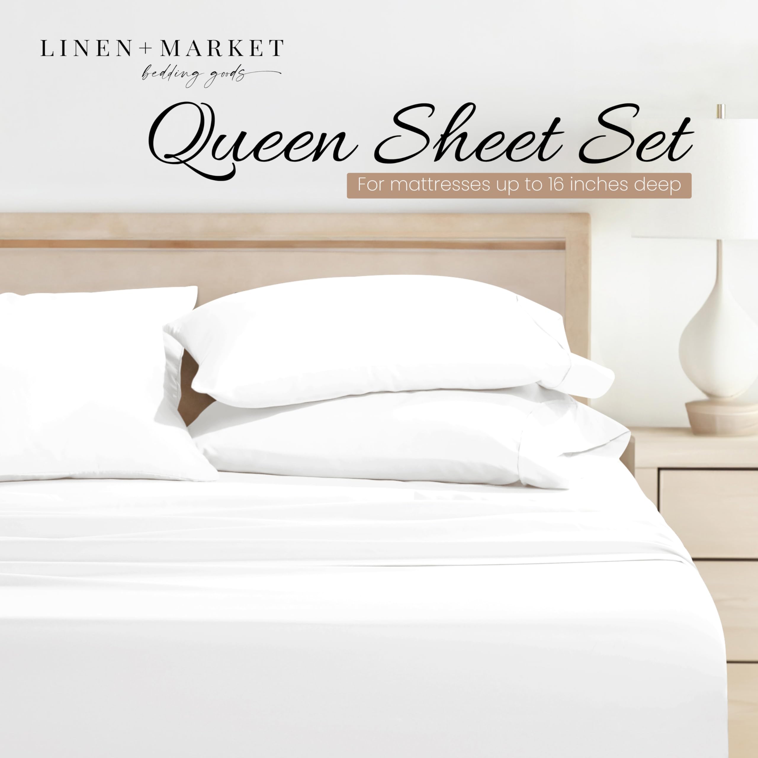 Linen Market close-up of brushed microfiber texture for soft feel