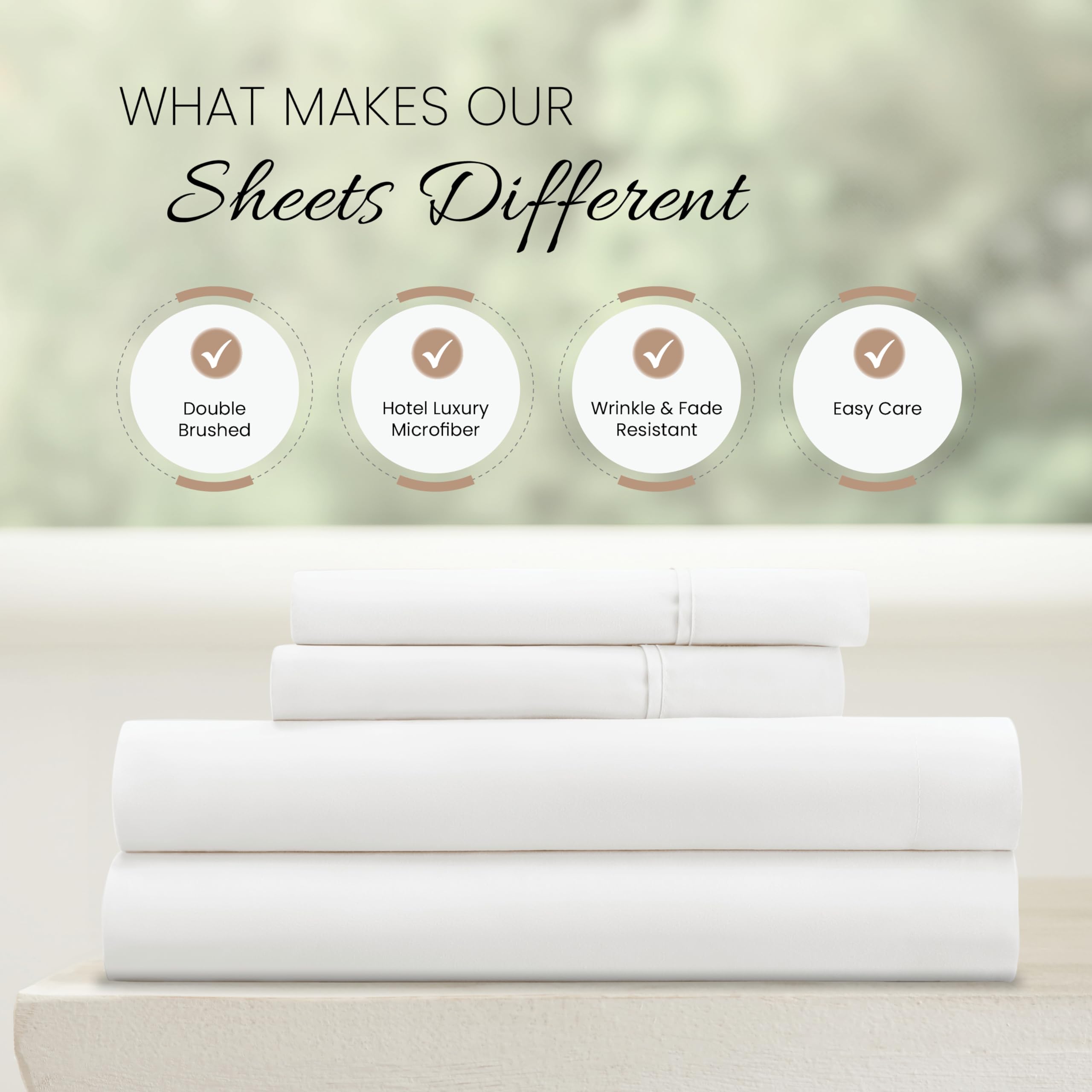 Linen Market two pillowcases stacked showing smooth finish benefit
