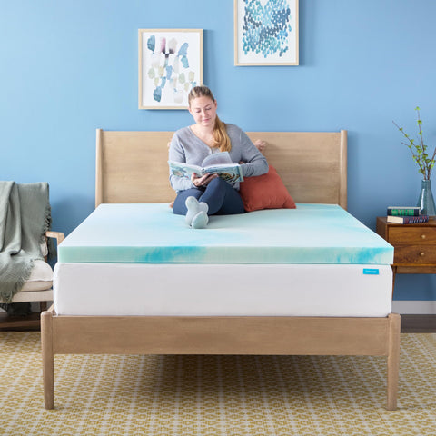 Linenspa lifestyle bedroom scene showing cooler, more comfortable sleep