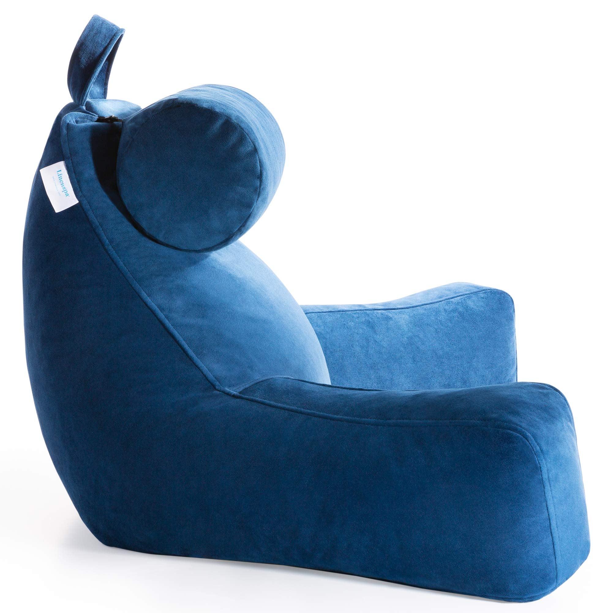 Linenspa carry handle and compressed packaging shows easy transport and unpacking