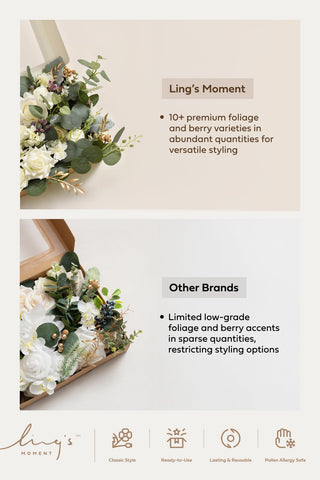 Ling's moment open box layout showing complete set and storage benefit
