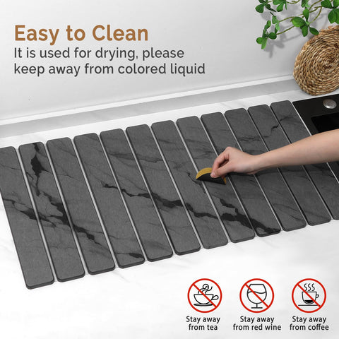 Linidcoud used as a trivet under hot pot to protect countertop surface