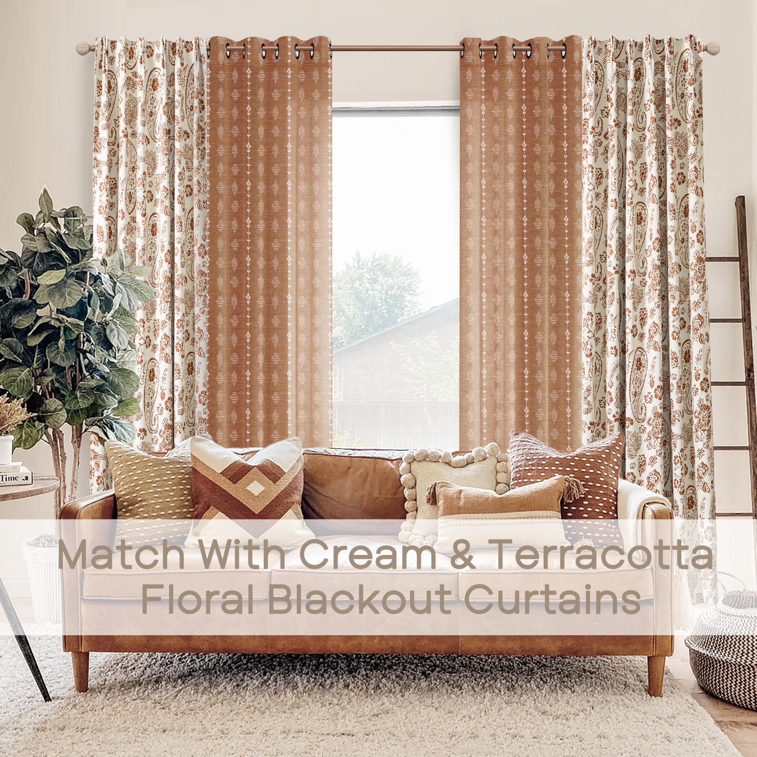 Lino Rosa panel length shown against window to demonstrate 84 inch scale