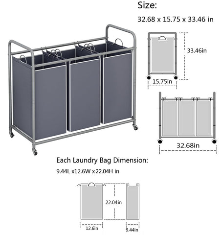 LINZINAR size comparison next to chair showing compact footprint benefit