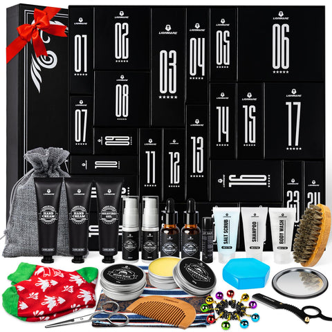 Lionmane lifestyle gift setting with box presented to recipient for delight