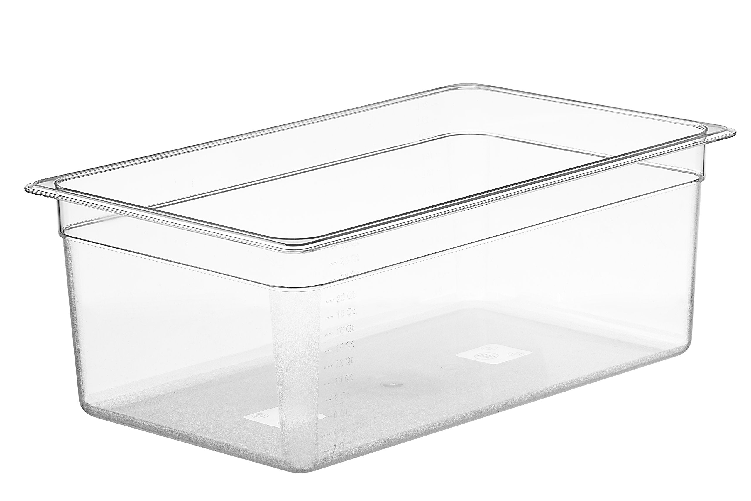 LIPAVI C20 front view clear tub showing capacity and stable design benefit
