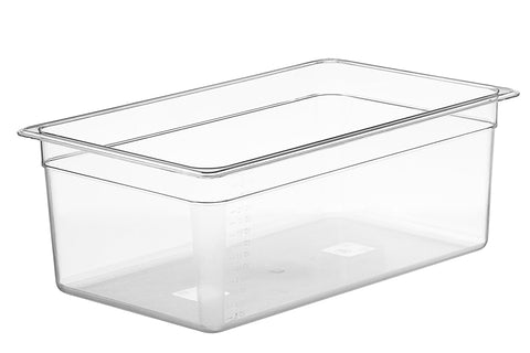 LIPAVI C20 front view clear tub showing capacity and stable design benefit