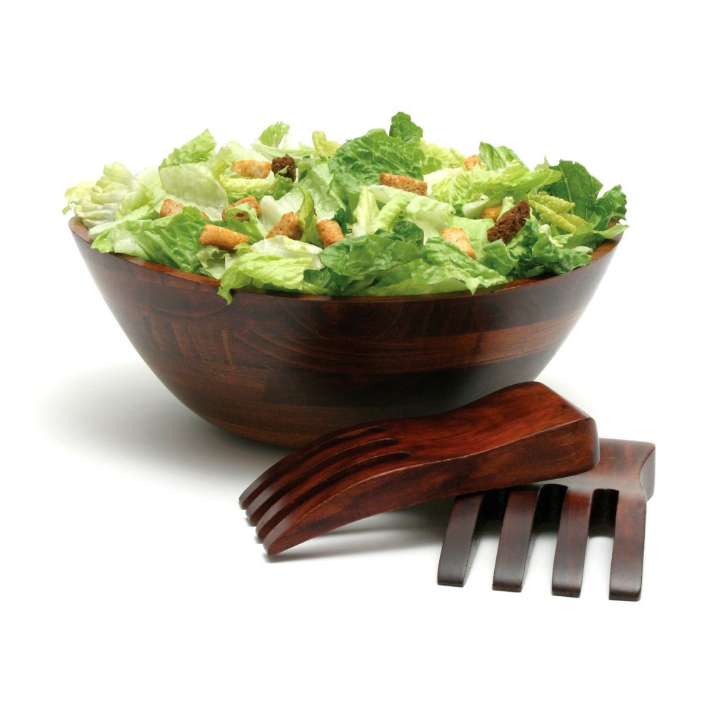 Lipper International cherry wavy rim bowl front view showcasing capacity