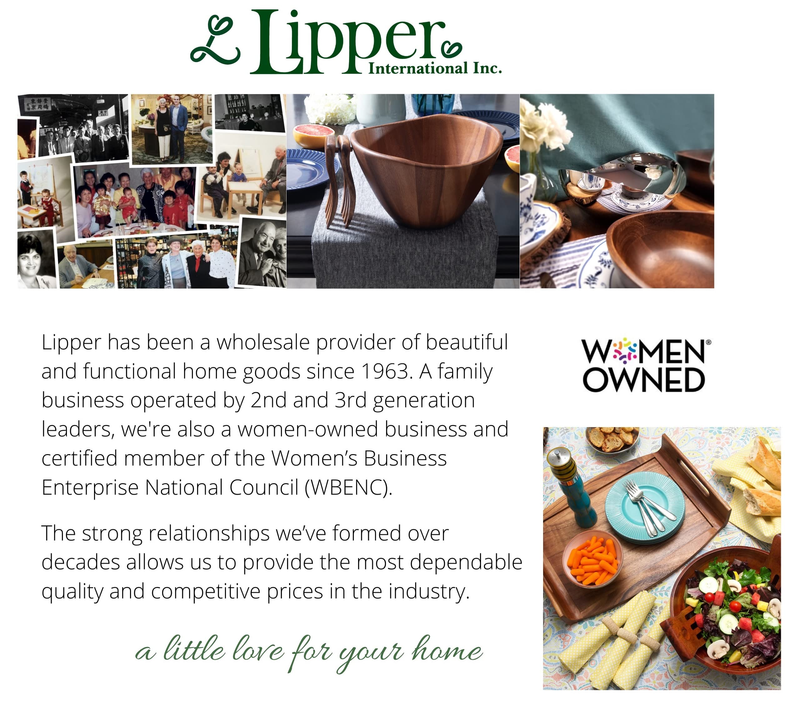 Lipper International placed in a cabinet illustrating improved access and organization