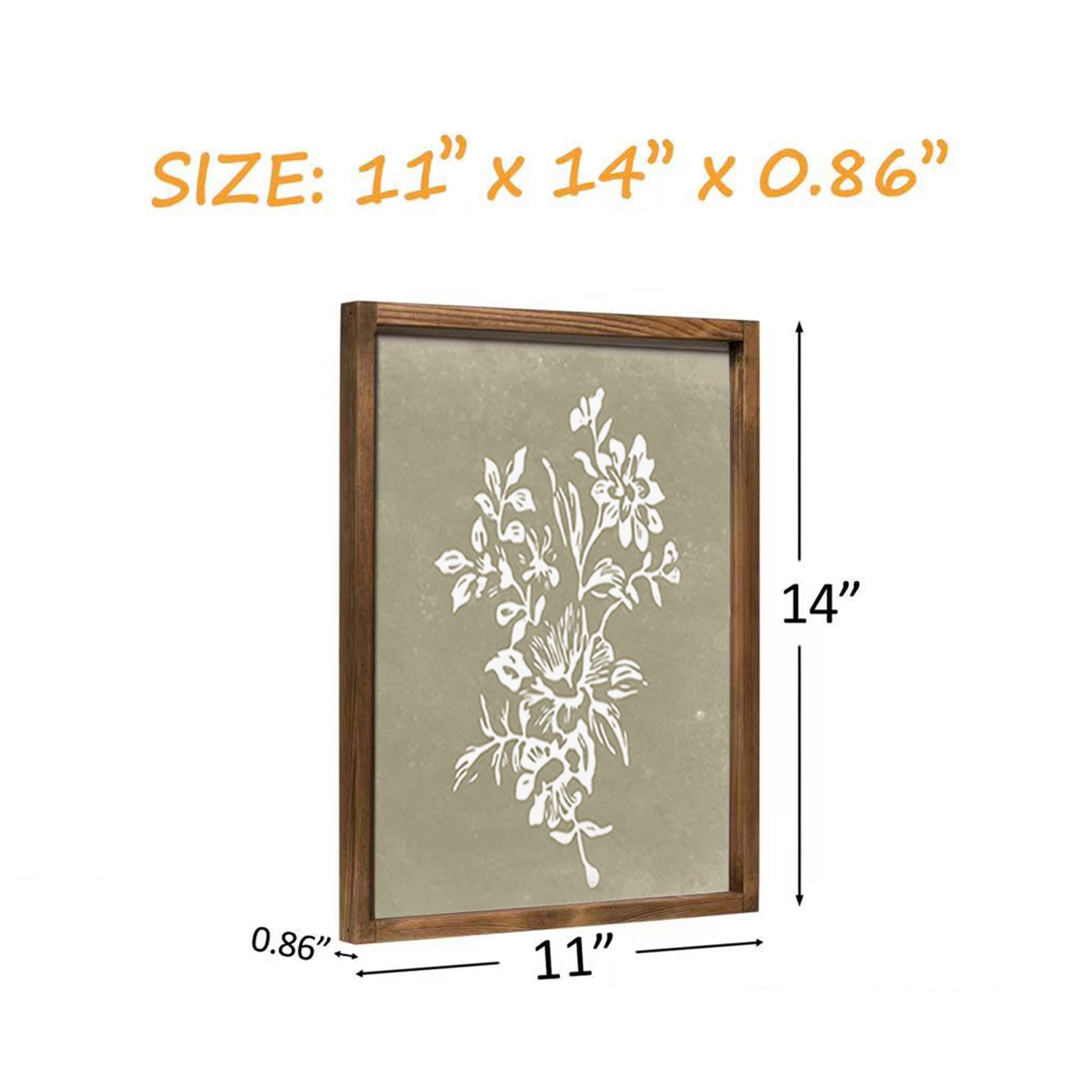 Liswit prints leaning on shelf for flexible, no-drill display benefit