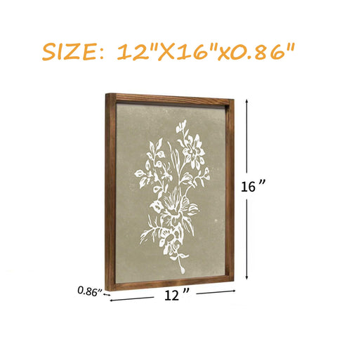 Liswit framed print with beige background showing neutral tone to blend easily