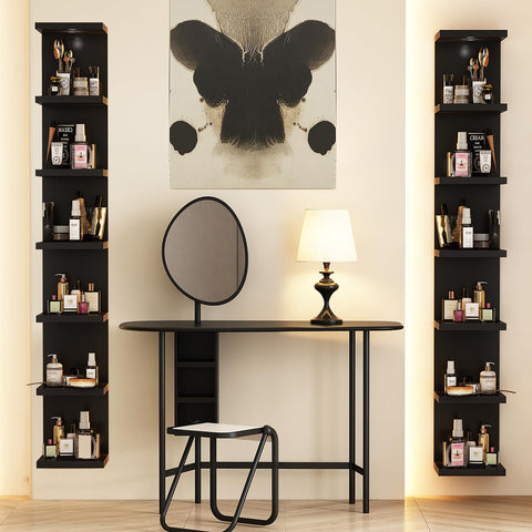 LitaEther close-up of shelf edge and concealed mount for seamless look