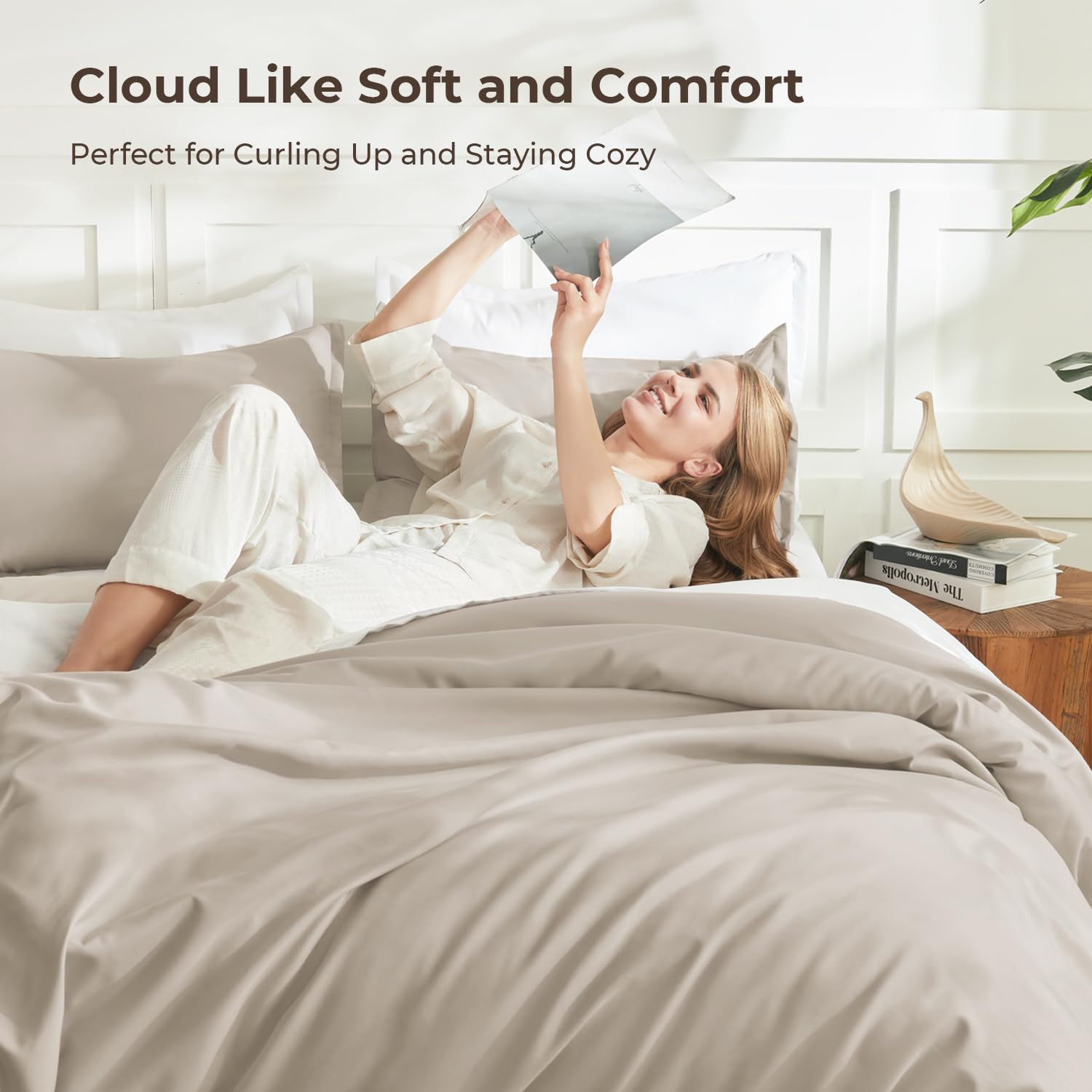 Litanika close-up of soft fabric texture highlighting smooth feel and comfort